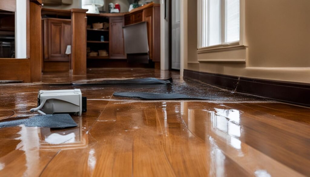 Floor Water Damage Restoration