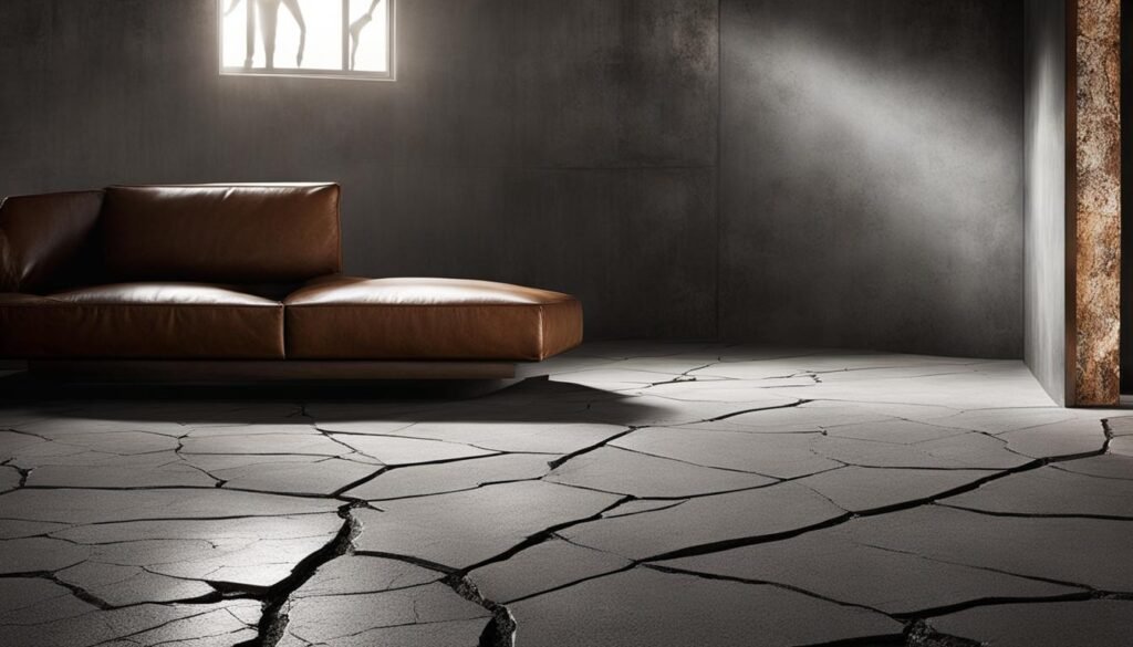 cracked floors