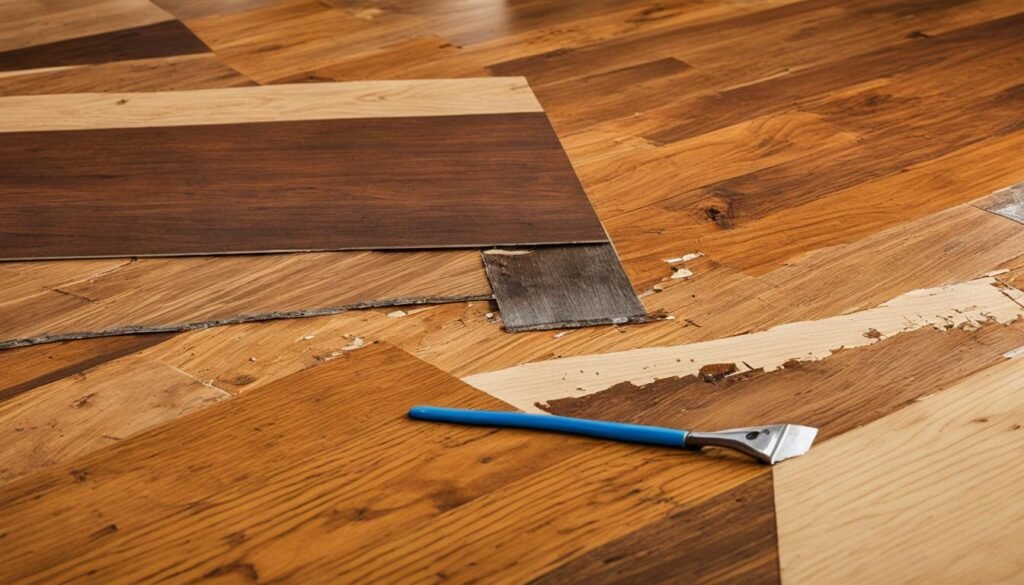 hardwood floor repair image