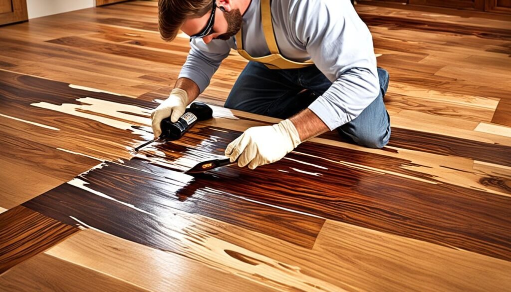 Custom Wood Floor Staining